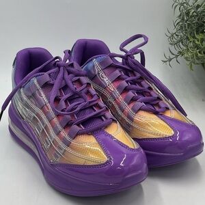 Cape Robbin DOWNSHIFTER Purple Fashion Sneaker‎ LightWeight Lace Up Size 7